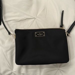 Kate Spade Black & Gold Crossbody Bag